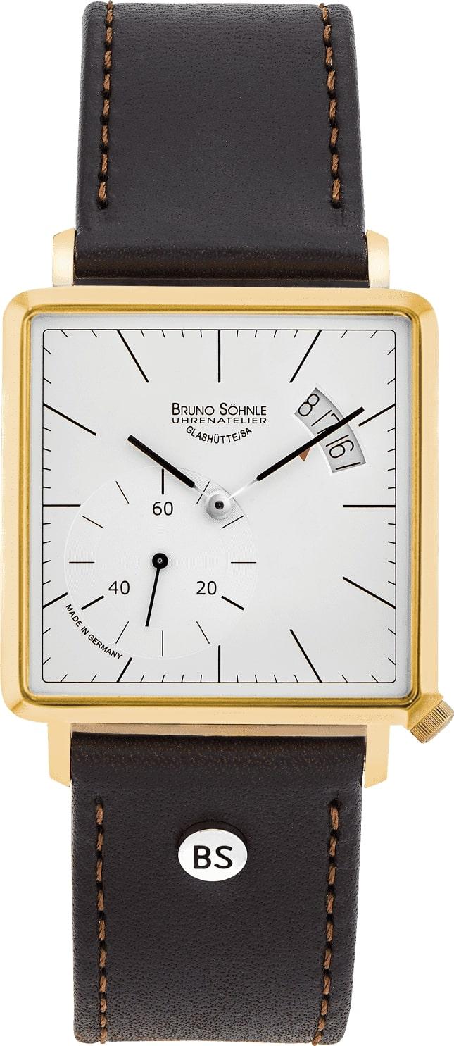 BRUNO SÖHNLE UHRENATELIER GLASHÜTTE/SA III big 17-33072-241 Heren armbandhorloge BRUNO SÖHNLE UHRENATELIER GLASHÜTTE/SA III big 17-33072-241 Heren armbandhorloge