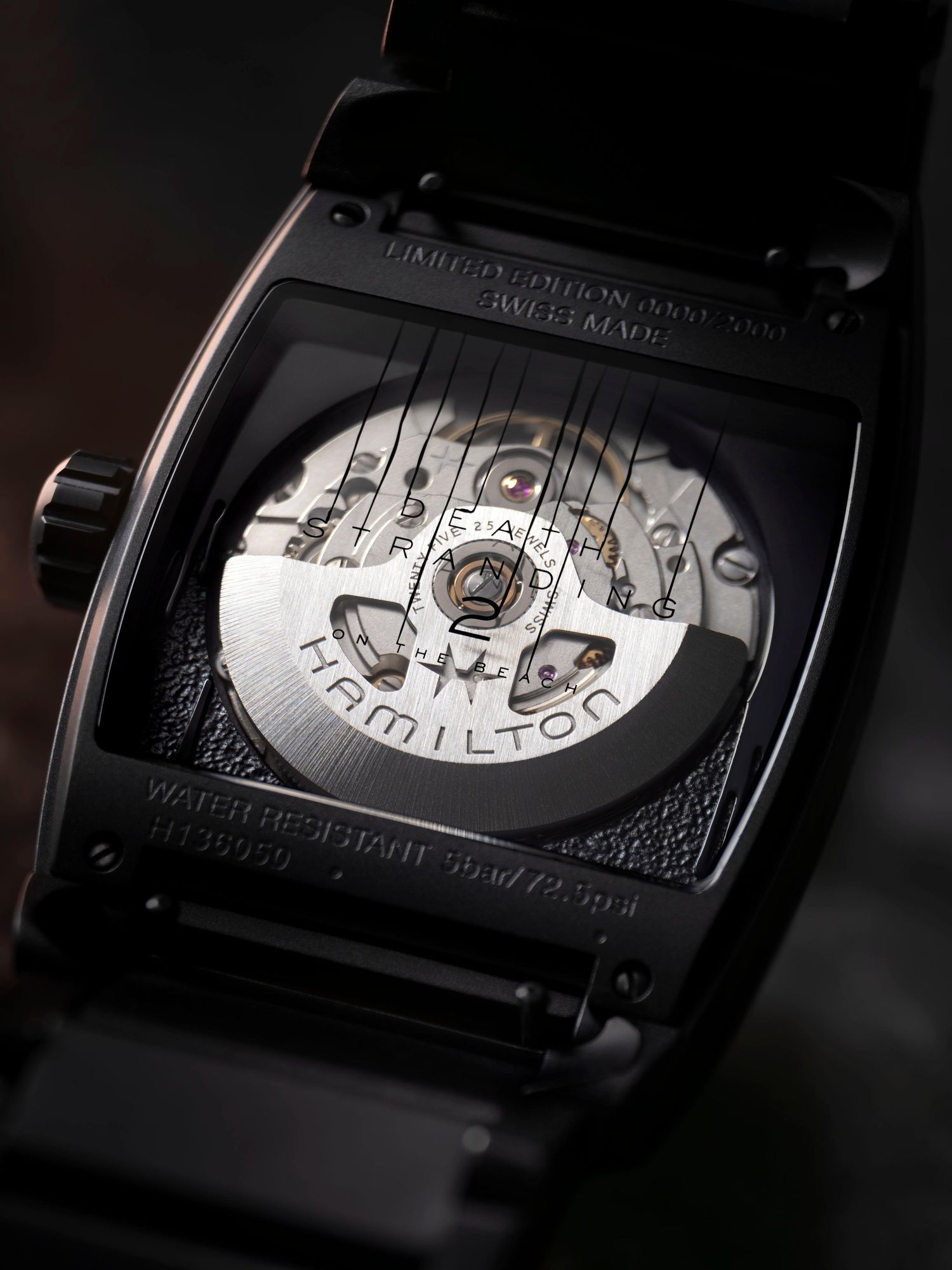 Hamilton Boulton Death Stranding 2 Limited Edition H13605130 Orologio automatico Produzione strettamente limitata Hamilton Boulton Death Stranding 2 Limited Edition H13605130 Orologio automatico Produzione strettamente limitata
